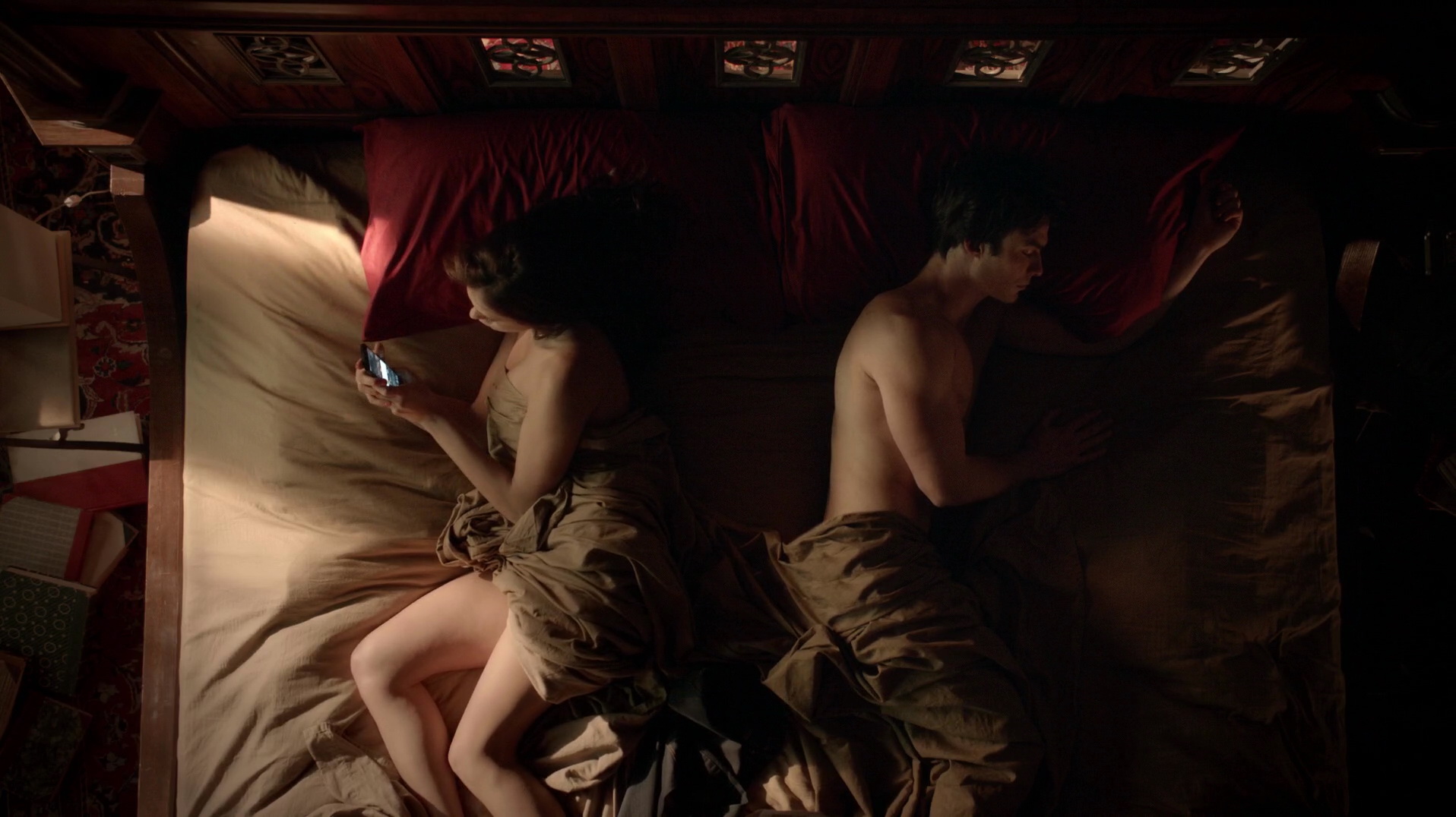 The Vampire Diaries Nude Scenes. 